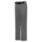 Gray pants with a black belt on a white background