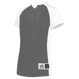 Girls Two Button Fastpitch Jersey - Pro Game Sports