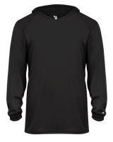 B-Core L/S Youth Hood Tee - Pro Game Sports