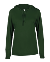 B-Core L/S Women's Hood Tee - Pro Game Sports