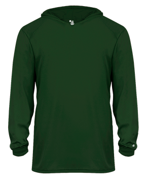 B-Core L/S Youth Hood Tee - Pro Game Sports