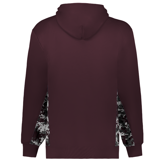 Digital Colorblock Hood