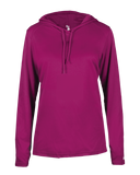 B-Core L/S Women's Hood Tee - Pro Game Sports