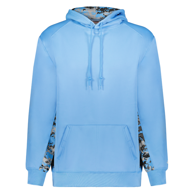 Digital Colorblock Hood