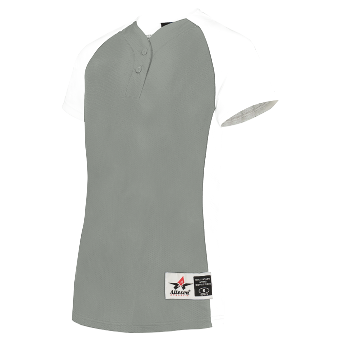 Womens Two Button Fastpitch Jersey - Pro Game Sports