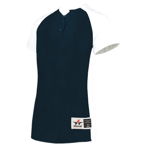 Girls Two Button Fastpitch Jersey - Pro Game Sports