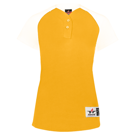 Womens Two Button Fastpitch Jersey - Pro Game Sports