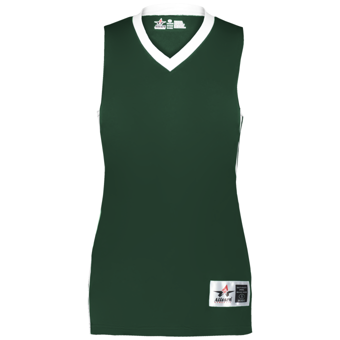 Womens Single Ply Basketball Jersey