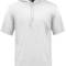 White short-sleeve hoodie on a white background