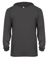 B-Core L/S Youth Hood Tee - Pro Game Sports