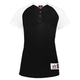 Girls Two Button Fastpitch Jersey - Pro Game Sports