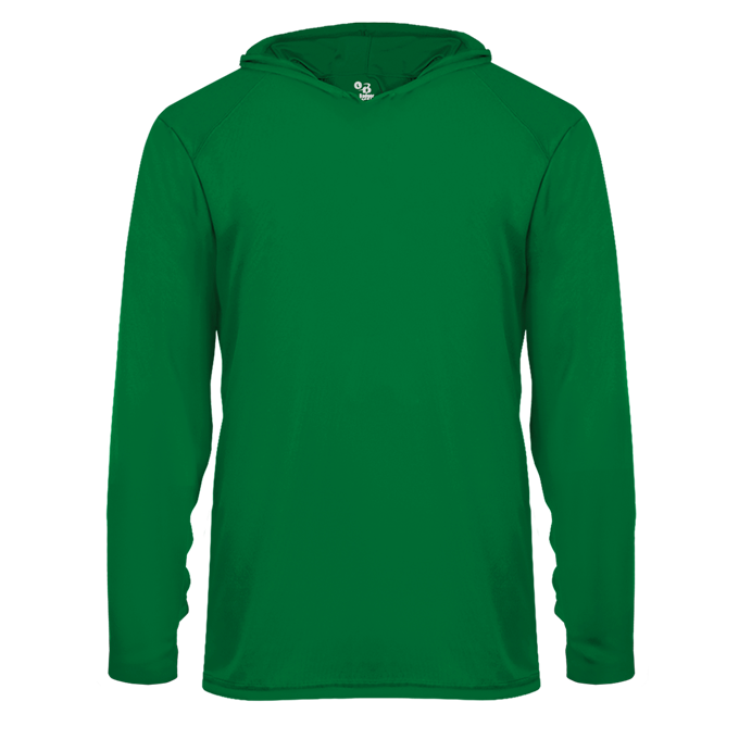 B-Core L/S Youth Hood Tee - Pro Game Sports