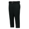 Black pants with a belt on a white background