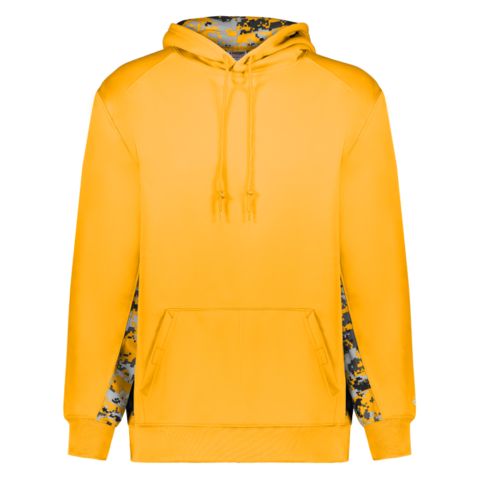 Digital Colorblock Hood