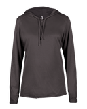 B-Core L/S Women's Hood Tee - Pro Game Sports