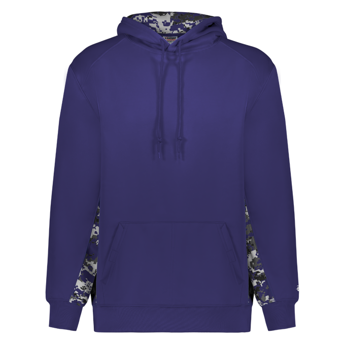 Digital Colorblock Hood