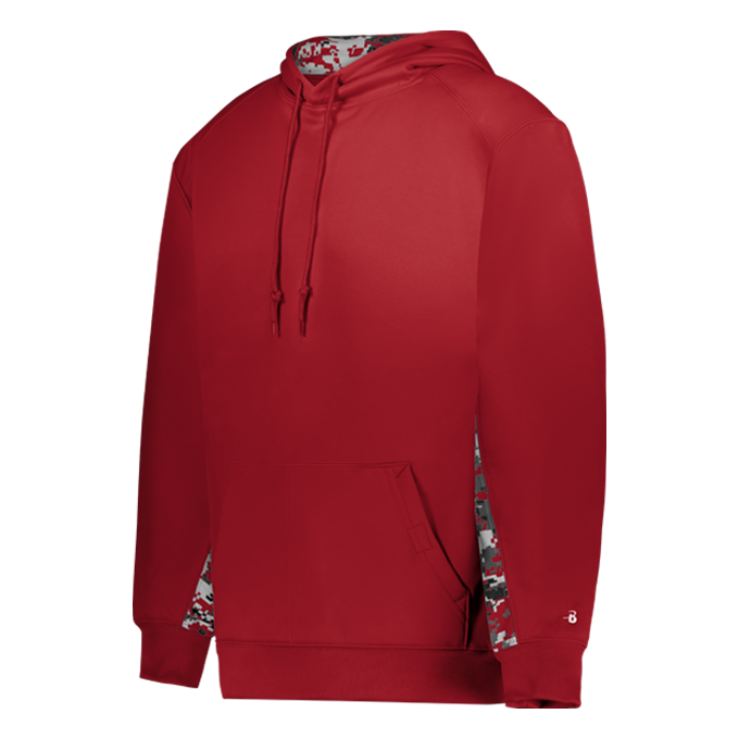 Digital Colorblock Hood