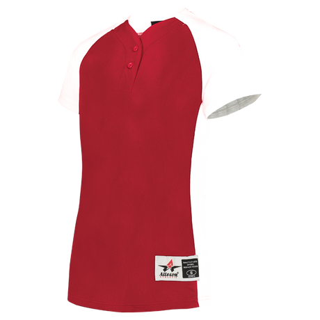 Womens Two Button Fastpitch Jersey - Pro Game Sports