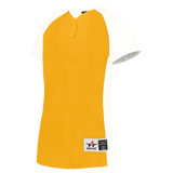 Girls Two Button Fastpitch Jersey - Pro Game Sports