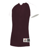 Womens Two Button Fastpitch Jersey - Pro Game Sports