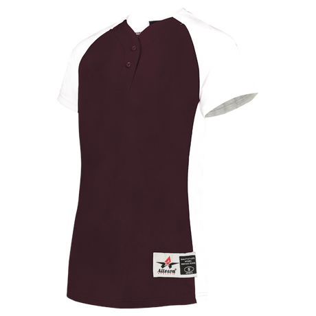 Womens Two Button Fastpitch Jersey - Pro Game Sports