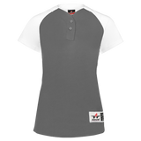Girls Two Button Fastpitch Jersey - Pro Game Sports