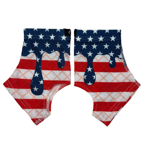 USA Flag Ice Cream Cleat Covers (Spats) - Pro Game Sports