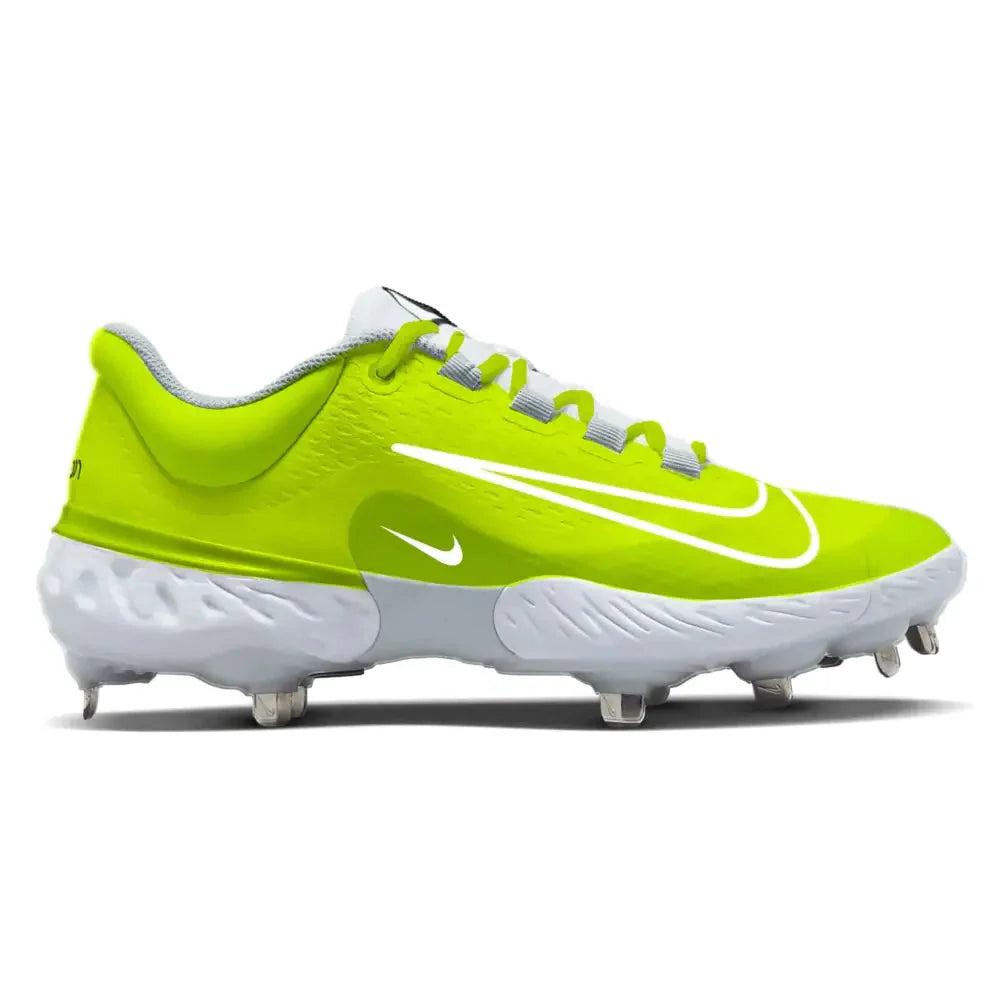 "Volt" Nike Alpha Huarache Elite 4 Low Cleats