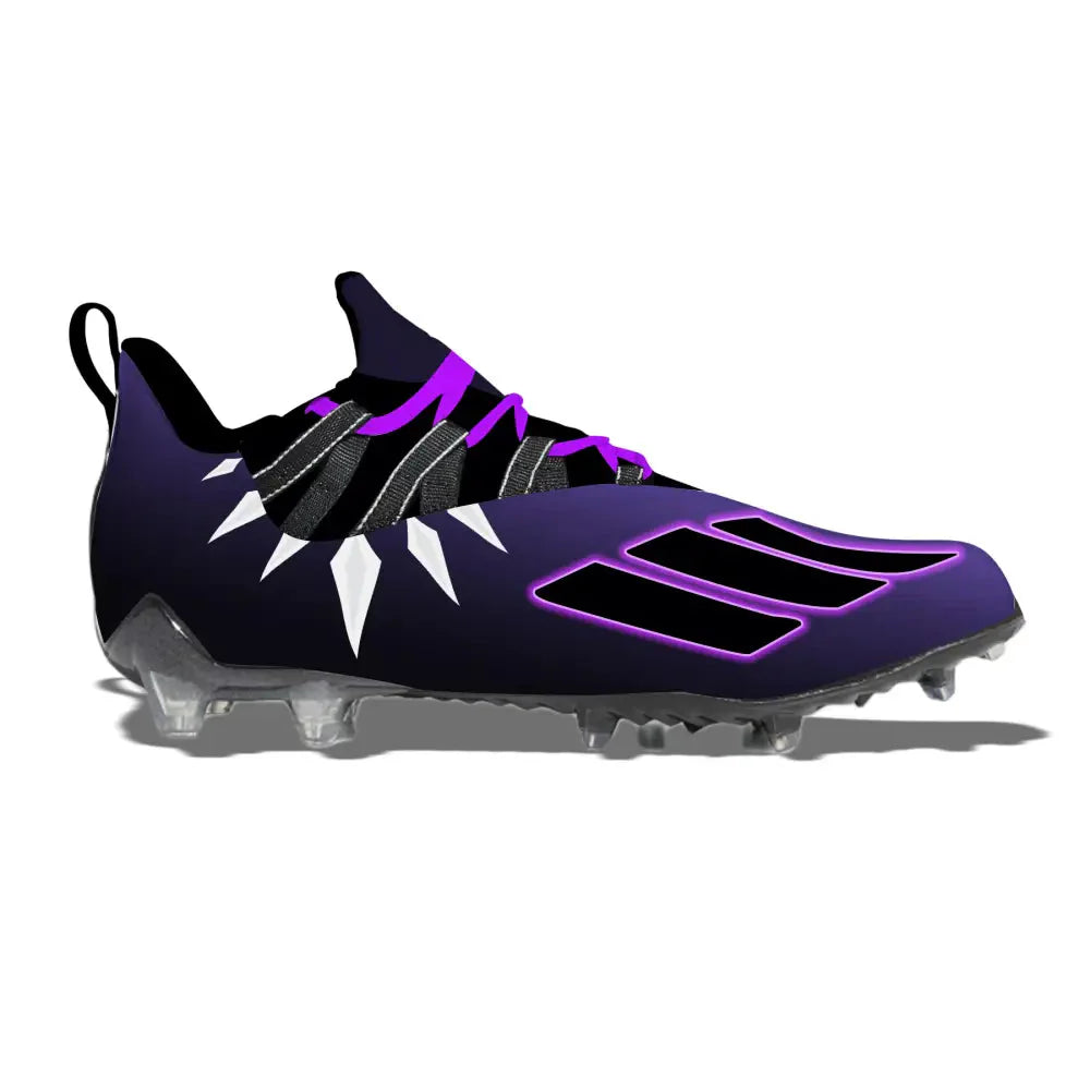 "Wakanda" Adidas Adizero 11.0 Football Cleats