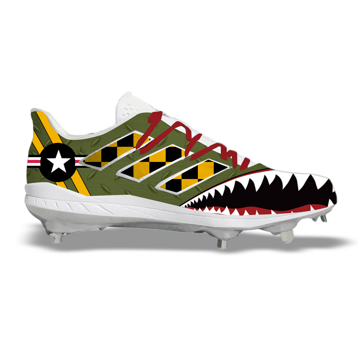 "Warhawk" Adidas Adizero Afterburner 8 Cleats