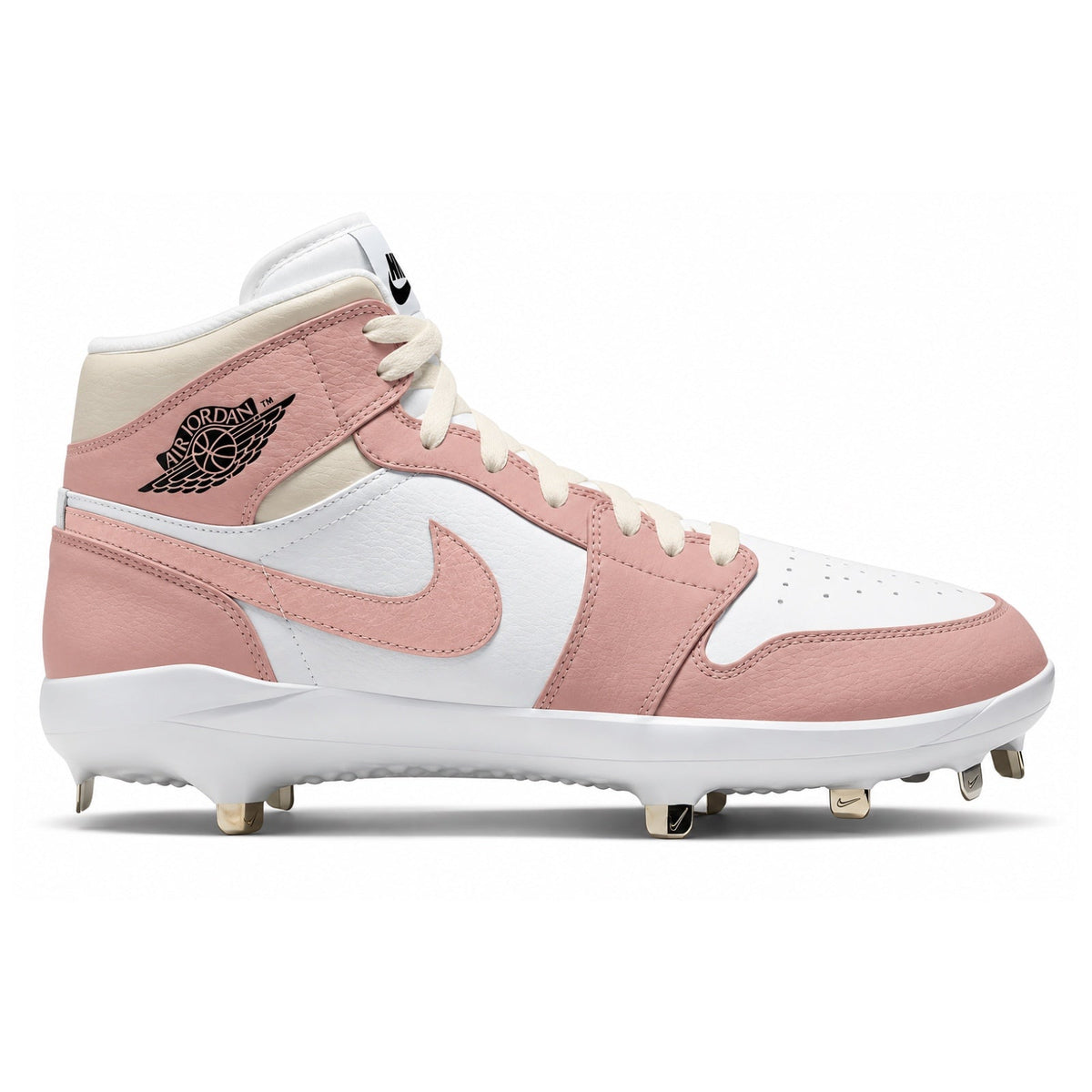 "Washed Pink" Jordan 1 Retro Cleats