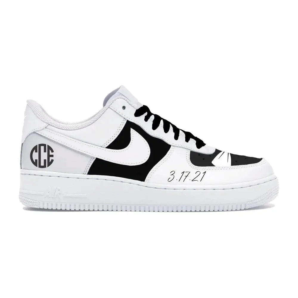 "White Tux" Nike Air Force 1 Low Shoes