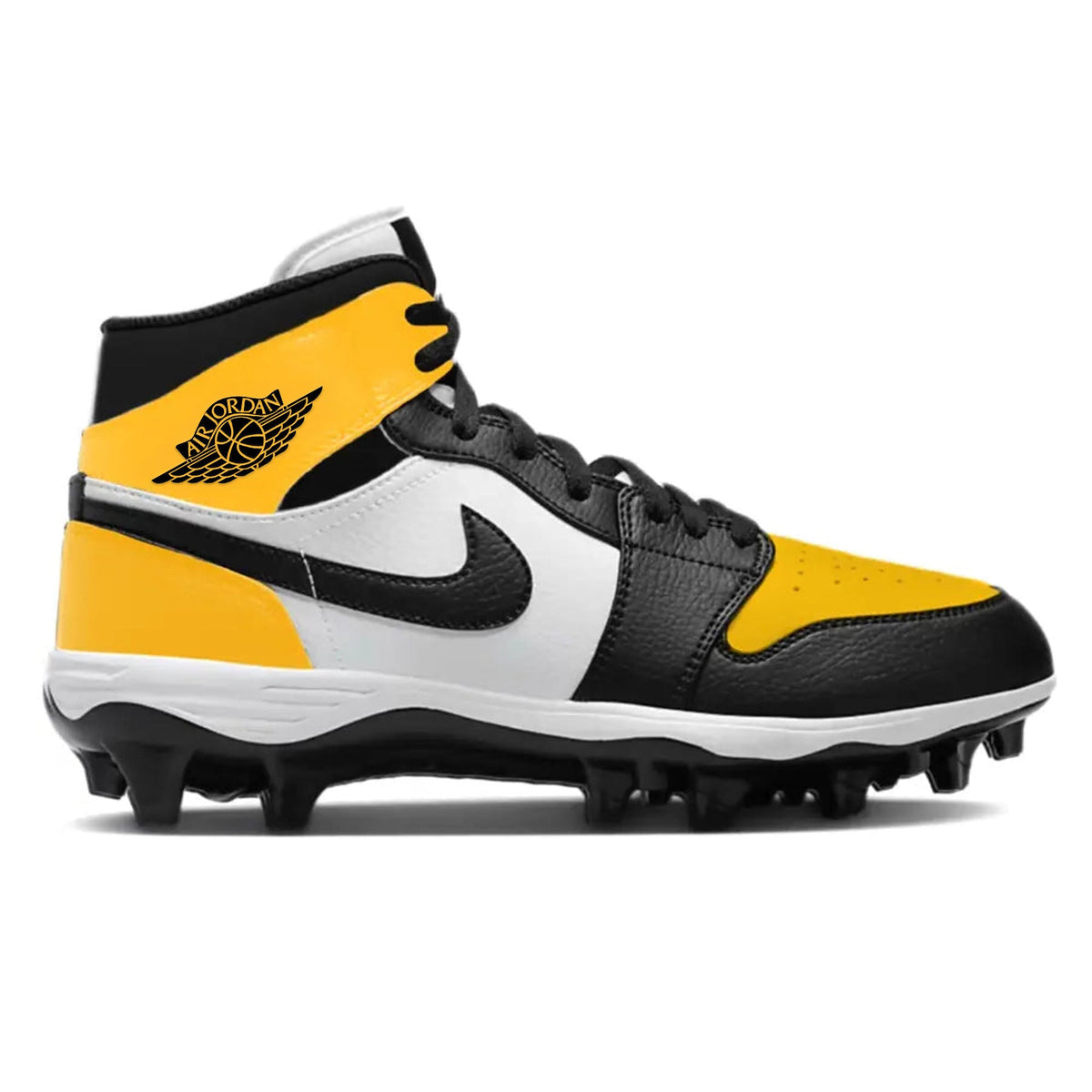 "Yellow Toe” Jordan 1 TD Cleats