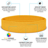 Premium Terry Cloth Cotton Sweatbands - Pro Game Sports