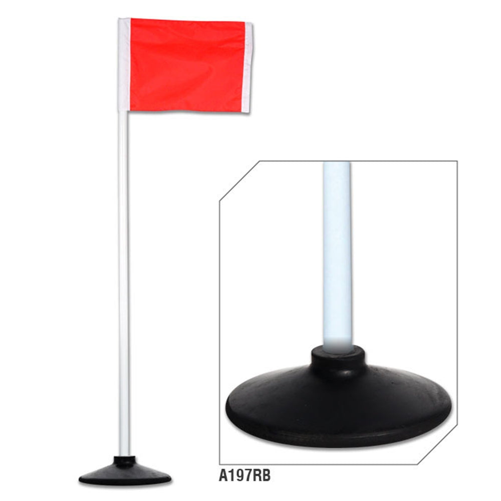 Corner Flags with Rubber Bases