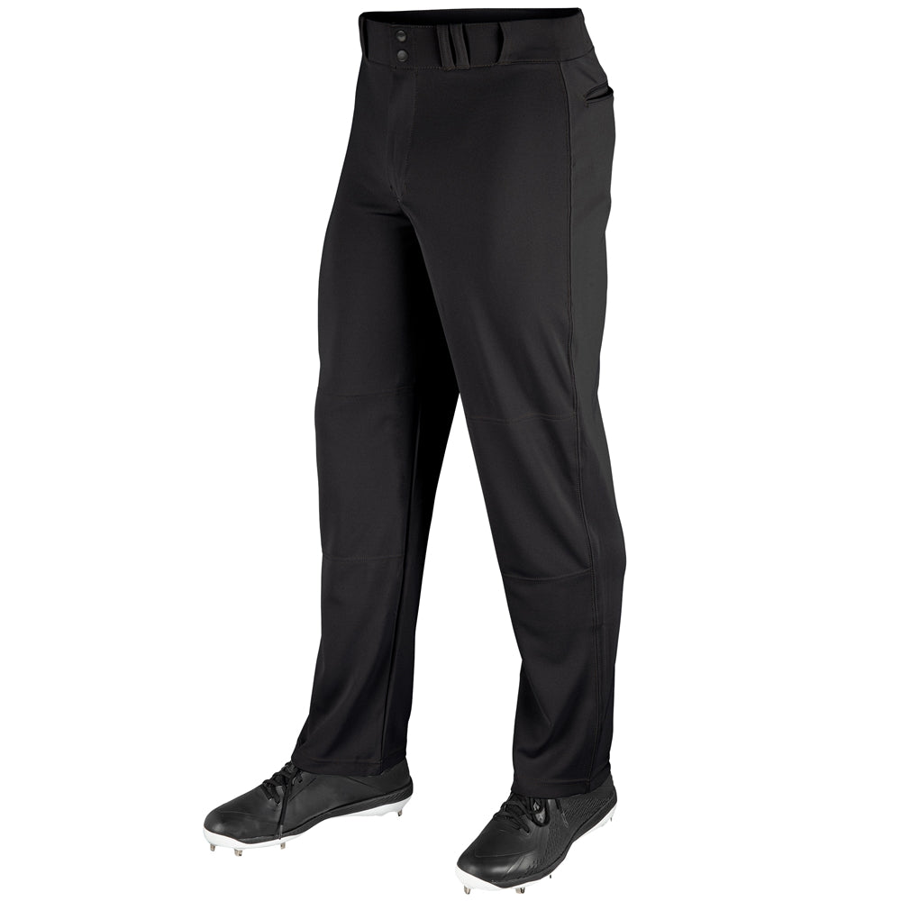 Open Bottom Relaxed Fit Baseball Pant 