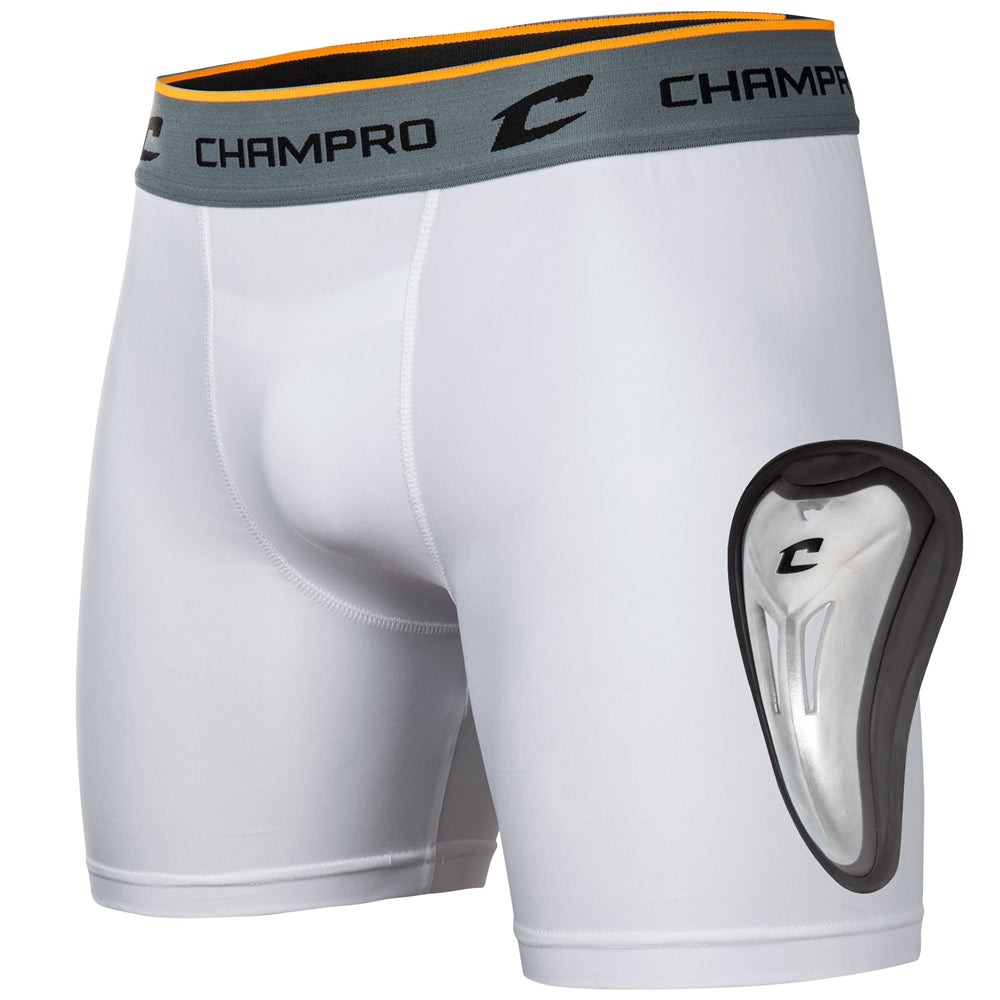 Compression Boxer Short w/Cup - Adult