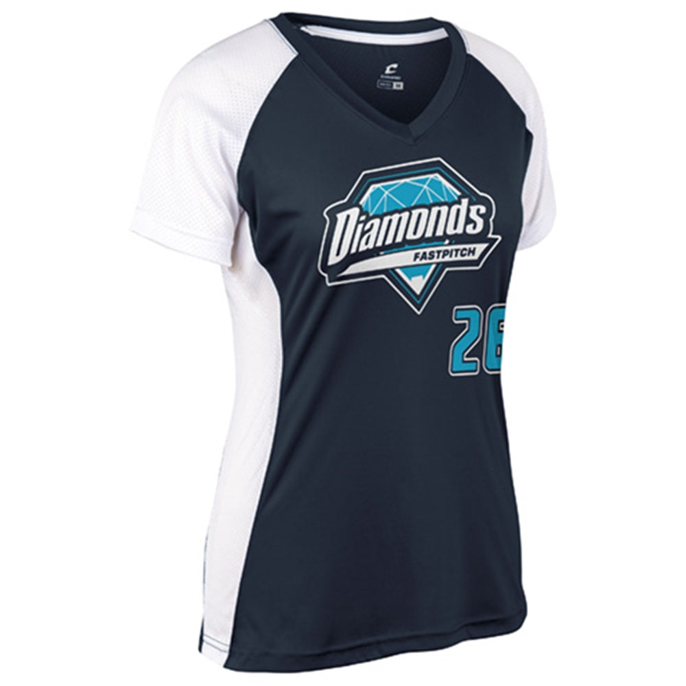 Infinite V-Neck Short Sleeve Jersey - Women's