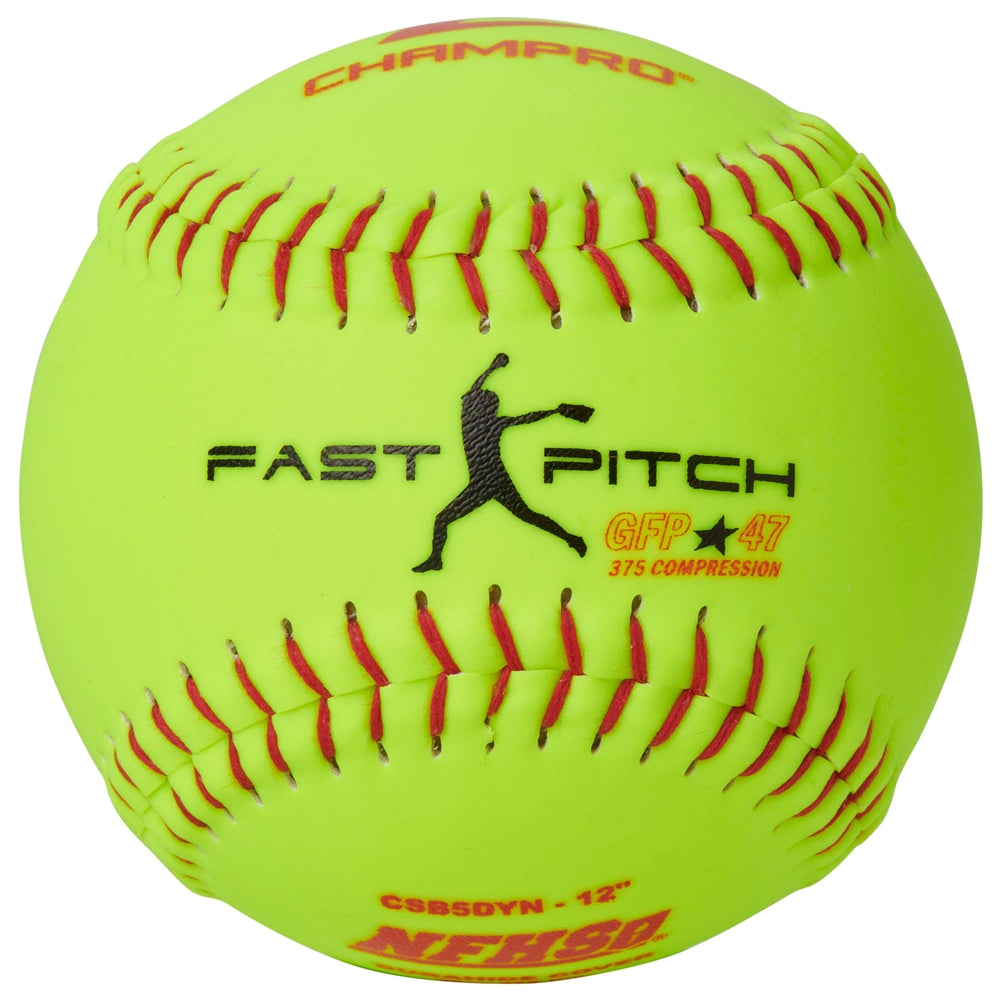 NFHS - 12" Fast Pitch Softball - Durahide Cover .47 COR