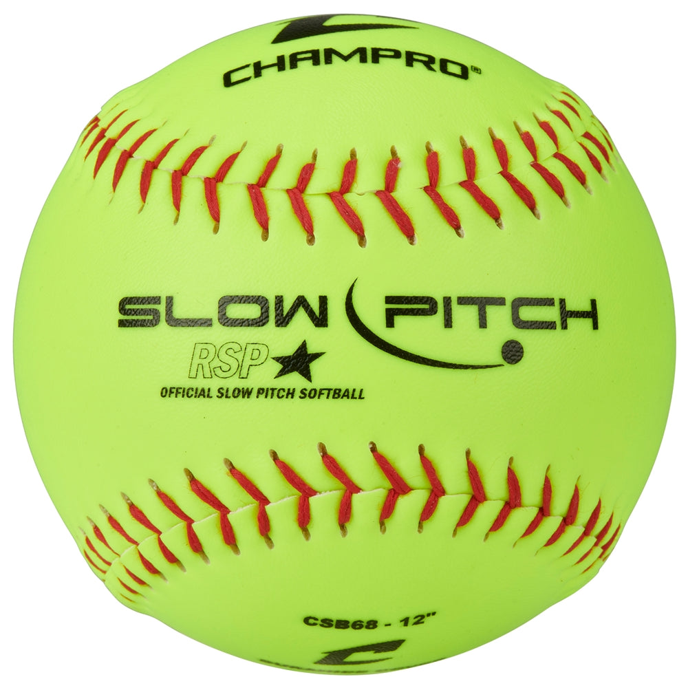 12" Slow Pitch Practice Softball - 1 Dzn