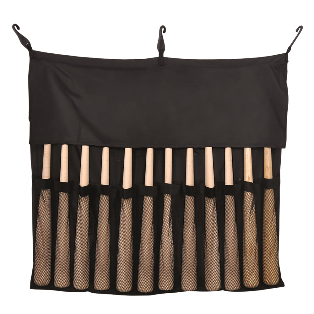 12 Bat Fence/Carry Bag Black for Baseball/Softball