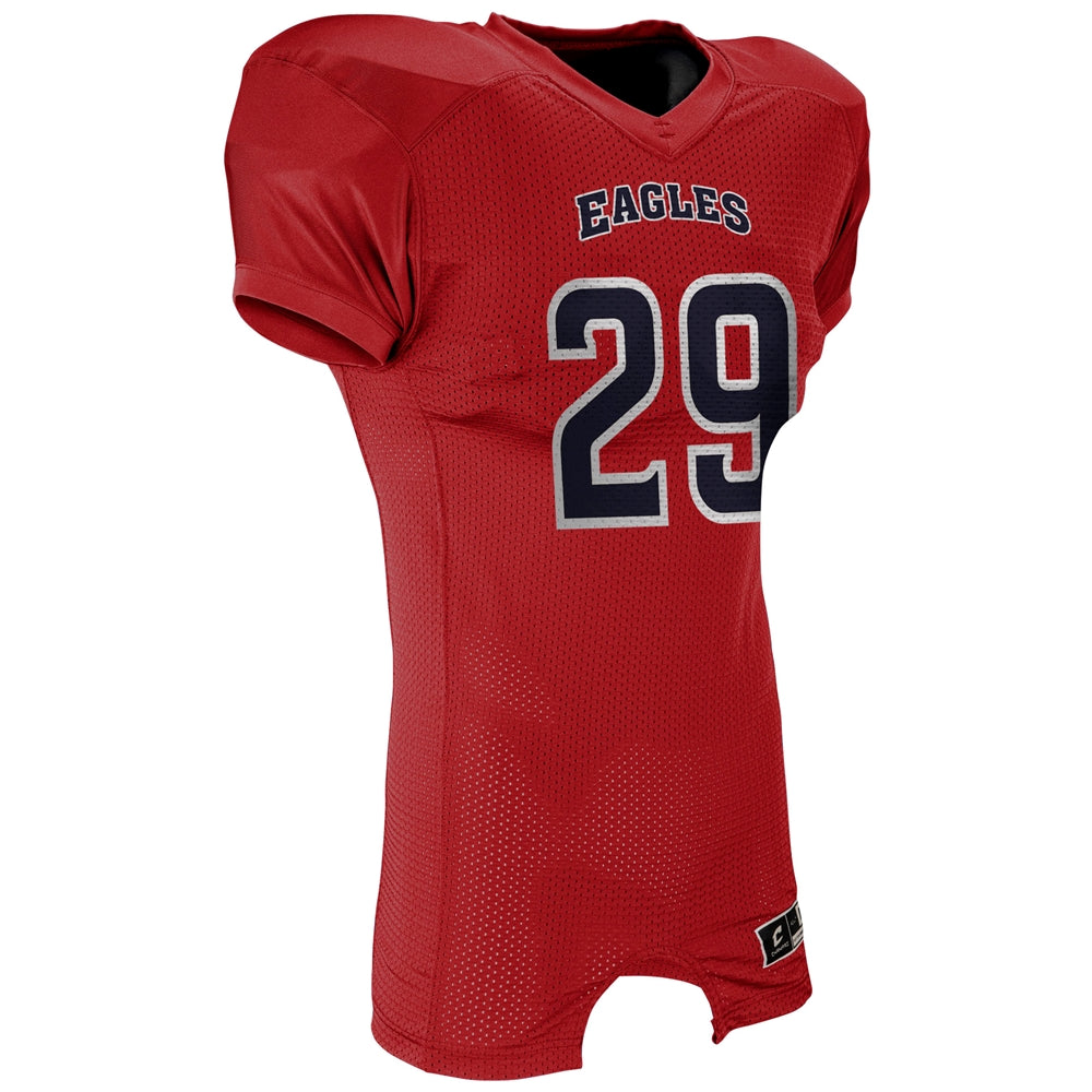 Red Dog Collegiate Fit Football Jersey - Youth