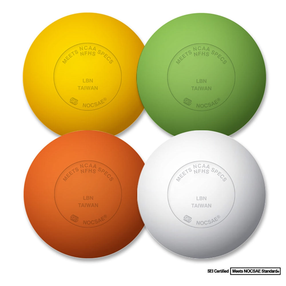 NOCSAE Lacrosse Balls - 1 Dozen