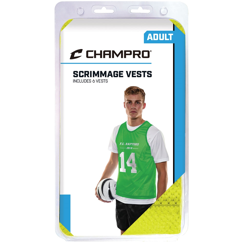 Scrimmage Micro Mesh Soccer Pinnie 6 Pack - Youth