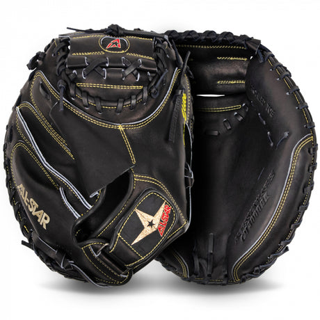 Pro Elite/Catchers Mitt/Solid Black/ RH only - Pro Game Sports