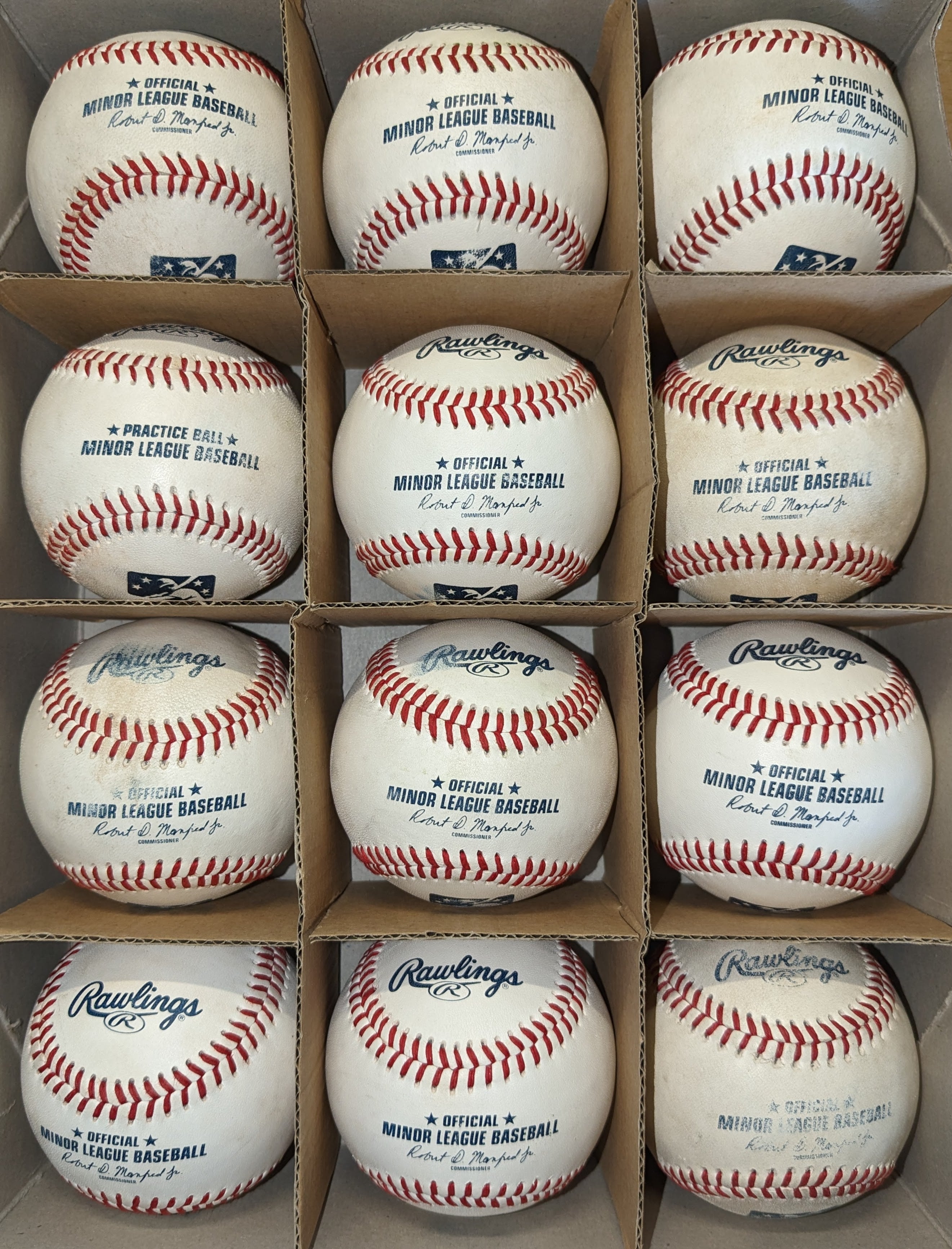 18 Used MLB and/or MILB baseballs (Very Good - Excellent) - Pro Game Sports