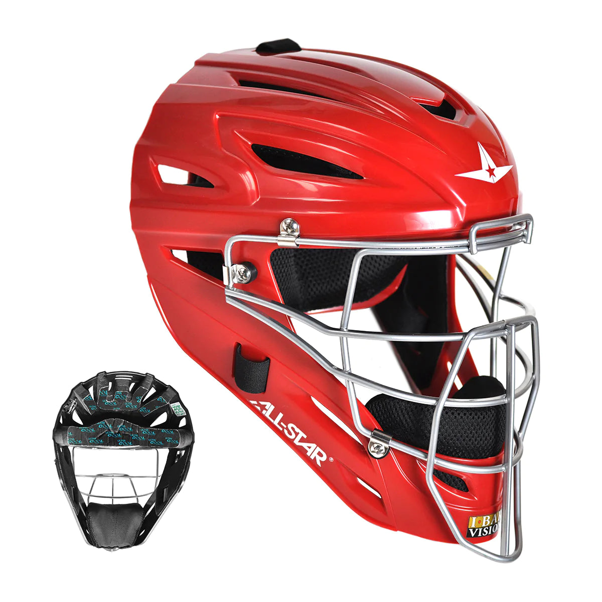 Ultra Cool Catching Helmet/Youth/Solid - Pro Game Sports